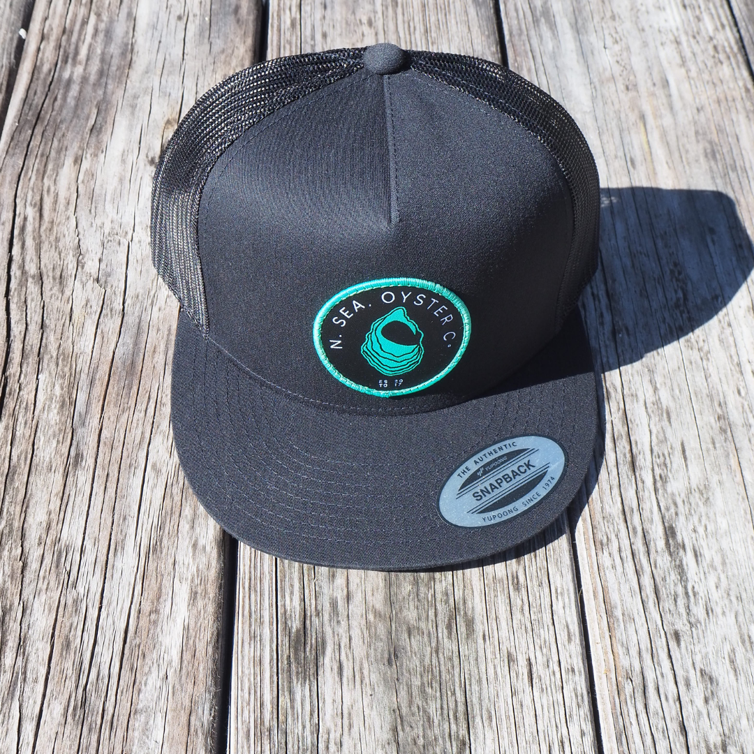 N. SEA. Snapback Hat - Black