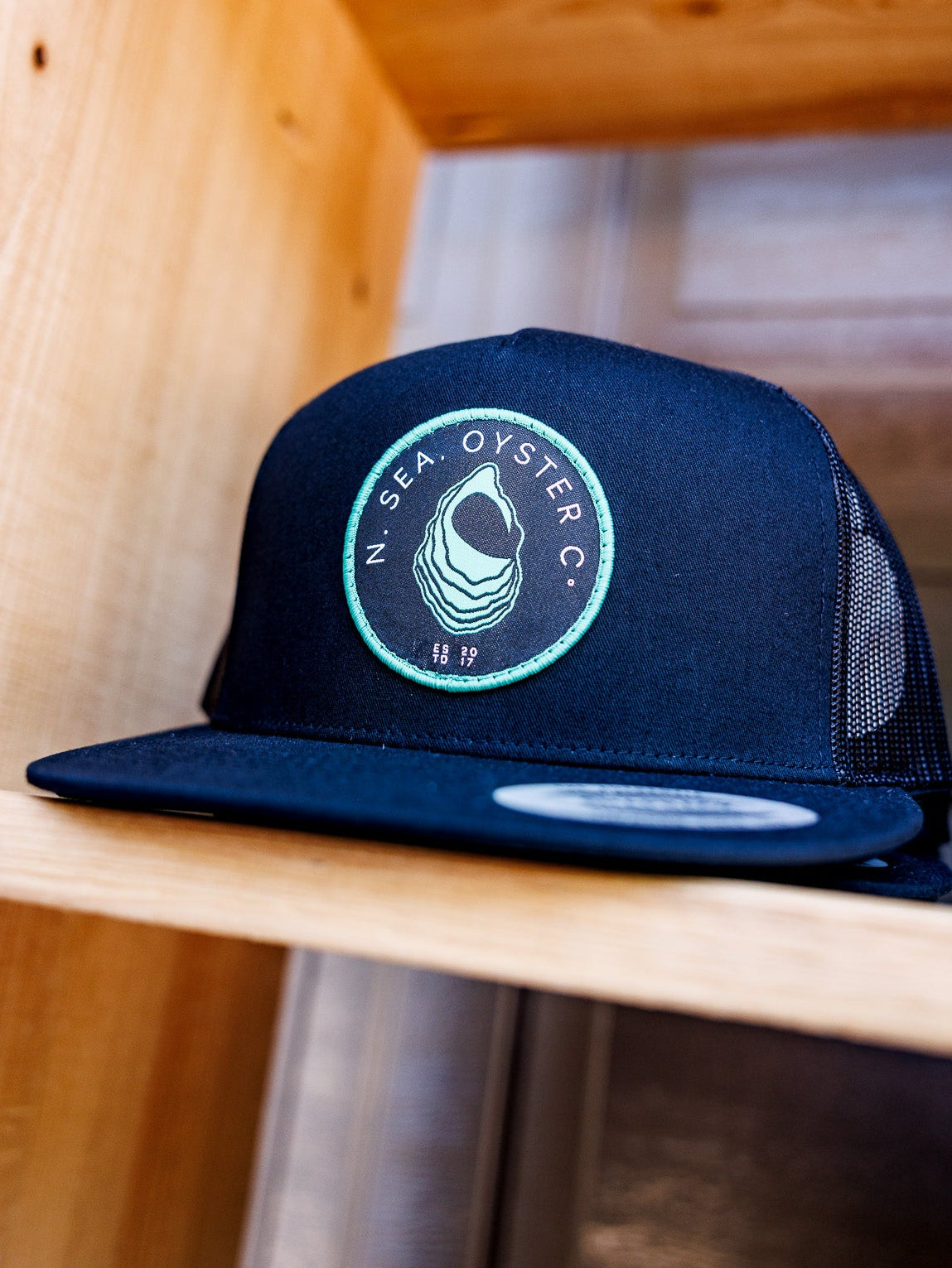 N. SEA. Snapback Hat - Black