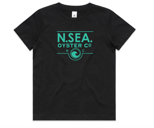 Kid N. SEA. Oyster Co. Tee- Black