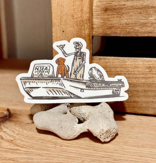 N. SEA. Country Sticker