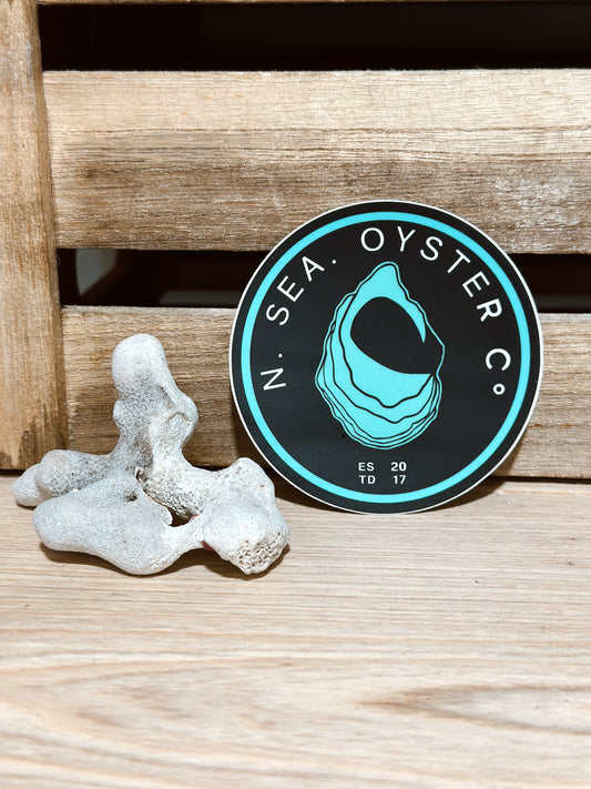 N. SEA. OYSTER Sticker