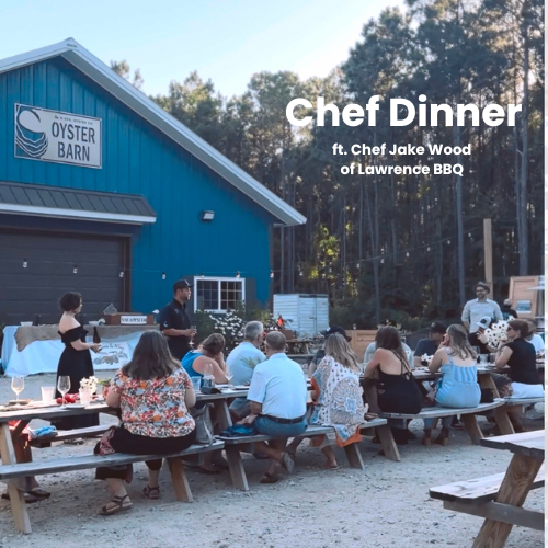 Chef Dinner At The Oyster Barn- WITH JAKE WOOD