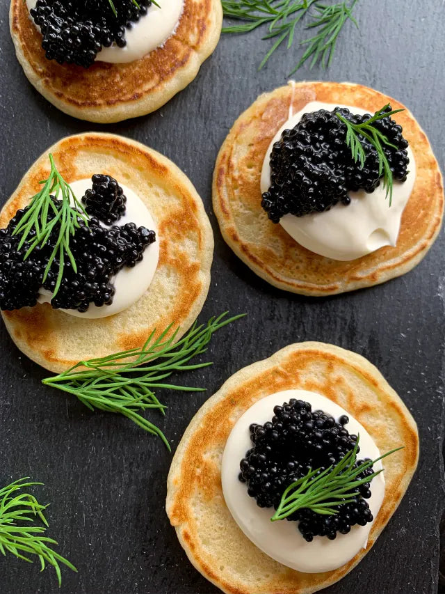 French Mini Blinis 2"