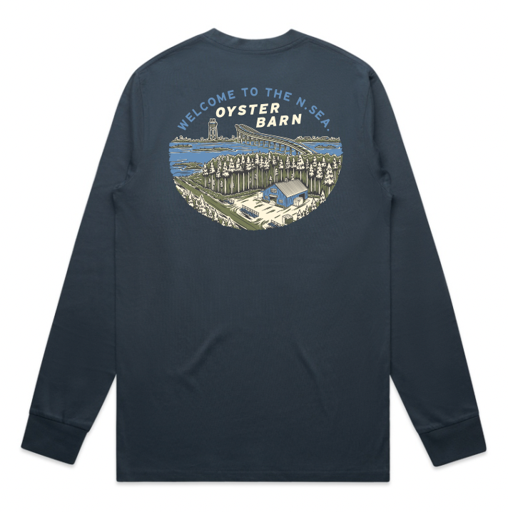 The Oyster Barn Long Sleeve Tee