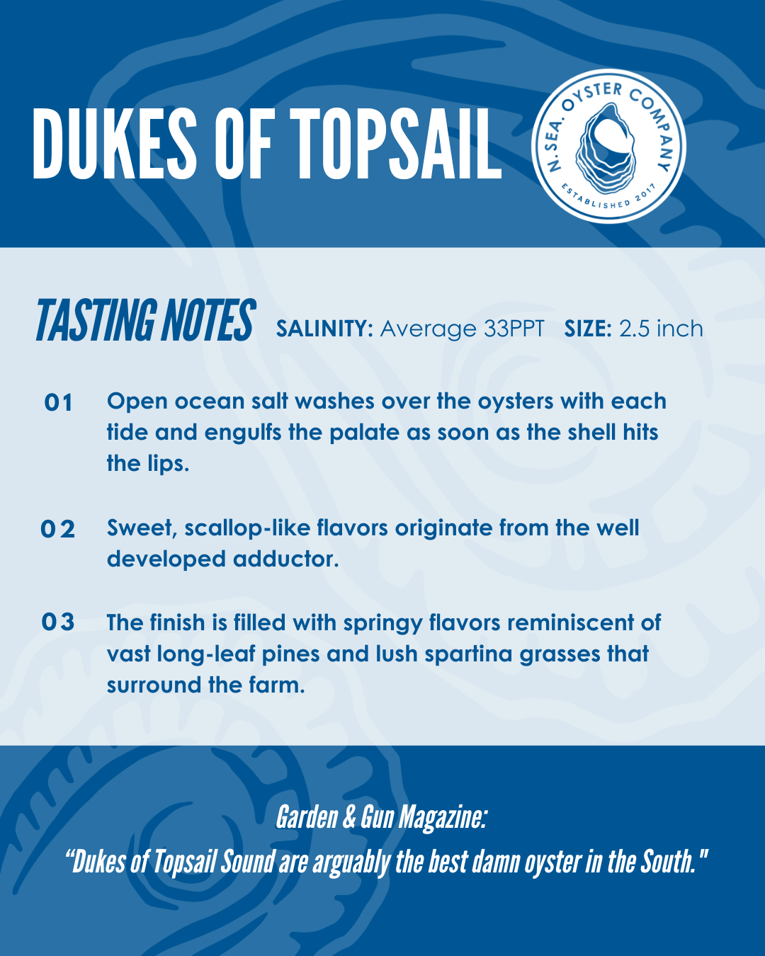 Dukes of Topsail Sound